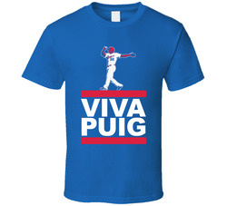 Yasiel Puig Los Angeles Baseball Cuba Cuban Viva Puig Classic Cotton Unisex T Shirt