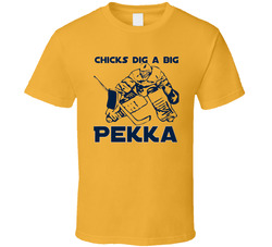 Cool Smashville Pekka Rinne Chicks Dig A Big Pekka Playoffs Stanley Cup Nashville Hockey Team Classic Cotton Unisex T Shirt