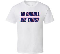 In Brian Daboll We Trust White Classic Cotton Unisex T Shirt