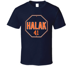 Jaroslav Halak New York Stop Sign Classic Cotton Unisex T Shirt