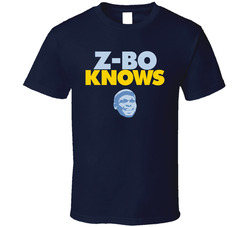 Z Bo Knows Zach Randolph Memphis Michigan Basketball Classic Cotton Unisex T Shirt