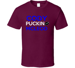 Cody Mcleod Colorado Puckin Hockey Classic Cotton Unisex T Shirt