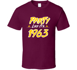 March Madness Loyola University Chicago College Basketball Sister Jean Party Like It's 1963 Classic Cotton Unisex T Shirt