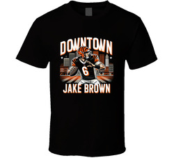 Jake Browning Downtown Jake Brown Fan Classic Cotton Unisex T Shirt