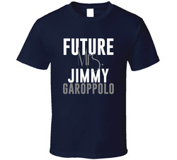 Future Mrs Jimmy Garoppolo New England Football Classic Cotton Unisex T Shirt