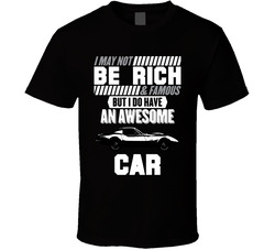 Chevrolet Corvette C3 Zr2 Stingray 7 But I Do Have An Awesome Car Funny Fan Classic Cotton Unisex T Shirt