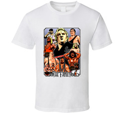 The Wrestler Family Tribute Bobby Heenan Andre The Giant Legends Classic Cotton Unisex T Shirt