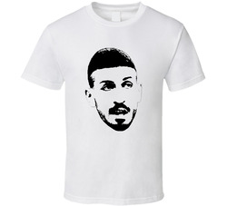 Enes Kanter Big Face Silhouette New York Basketball Fan Classic Cotton Unisex T Shirt