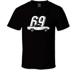 1969 Pontiac Firebird 350 Vintage Car Year Fan Classic Cotton Unisex T Shirt