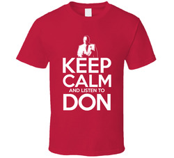 Keep Calm And Listen To Don Cherry Hockey Classic Cotton Unisex T Shirt