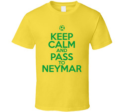 Neymar Brazil Soccer Player Classic Cotton Unisex T Shirt