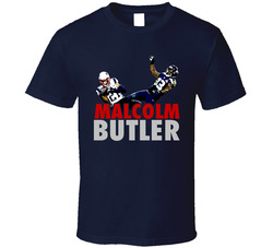 Malcolm Butler Catch Super Bowl Game Winner Interception 21 New England Football Classic Cotton Unisex T Shirt