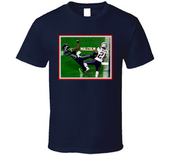 Malcolm Butler Super Bowl Game Winner Interception Catch 21 New England Football Classic Cotton Unisex T Shirt