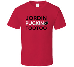 Jordin Tootoo Detroit Puckin Hockey Classic Cotton Unisex T Shirt