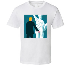 Donald Trump Usa Statue Of Liberty Funny President Classic Cotton Unisex T Shirt Donald Trump Usa Statue Of Liberty Funny President Classic Cotton Unisex T Shirt