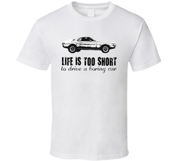 1969 Amc Amx 6 4l V8 7030 Life Is Too Short Retro Vintage Car Classic Cotton Unisex T Shirt