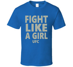 Fight Like A Girl Entourage Movie Turtle Rhonda Roussey Ufc Classic Cotton Unisex T Shirt