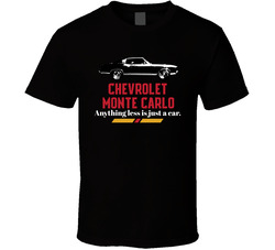 1971 Chevrolet Monte Carlo Ss 454 425bhp Anything Less Is Just A Car Fan Classic Cotton Unisex T Shirt