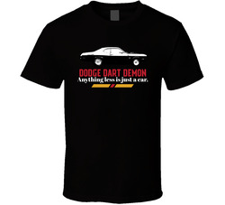1971 Dodge Dart Demon Sport Coupe 5 5 V8 340 Anything Less Is Just A Car Fan Classic Cotton Unisex T Shirt