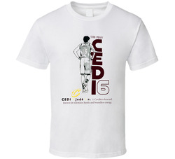 The First Cedi Cleveland Cavaliers Football Fan Classic Cotton Unisex T Shirt
