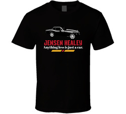 1972 Jensen Healey 2 B And W Anything Less Is Just A Car Fan Classic Cotton Unisex T Shirt