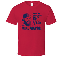 Mike Napoli Boston Baseball Player Classic Cotton Unisex T Shirt