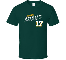 Davante Adams 17 Favorite Player Green Bay Football Fan Classic Cotton Unisex T Shirt