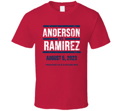 Jose Ramirez Vs Tim Anderson Fight Baseball Fan Boxing Parody Classic Cotton Unisex T Shirt