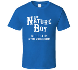 The Nature Boy Ric Flair 16 Time World Champ Classic Cotton Unisex T Shirt