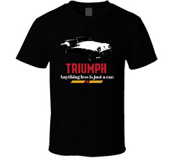 1955 Triumph Tr3 2 0l Convertible Anything Less Is Just A Car Fan Classic Cotton Unisex T Shirt
