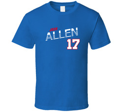 Josh Allen 17 Favorite Player Fan Classic Cotton Unisex T Shirt