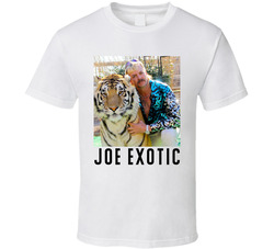 Joe Exotic Tiger King Big Cat Netflix True Crime Docuseries Classic Cotton Unisex T Shirt Joe Exotic Tiger King Big Cat Netflix True Crime Docuseries Classic Cotton Unisex T Shirt