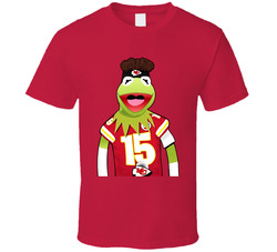 Patrick Mahomes Kermit Mashup Classic Cotton Unisex T Shirt