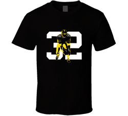 Franco Harris 32 Goat Immaculate Reception 50th Anniversary Pittsburgh Fan Classic Cotton Unisex T Shirt