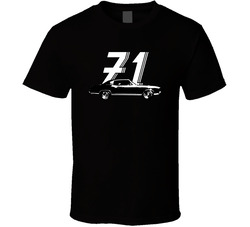 1971 Chevrolet Monte Carlo Ss 454 425bhp Vintage Car Year Fan Classic Cotton Unisex T Shirt