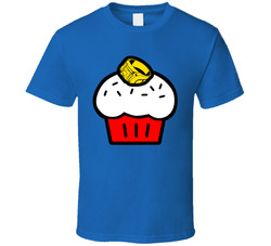 Kevin Durant Golden State Basketball Cupcake With Ring On It Funny Classic Cotton Unisex T Shirt