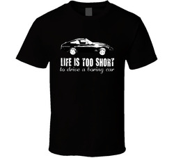 1979 Datsun 280 Zx B And W Life Is Too Short Retro Vintage Car Fan Classic Cotton Unisex T Shirt