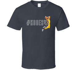 Kobe Bryant Retired Jersey Basketball Tag Classic Cotton Unisex T Shirt