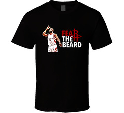 James Harden Houston Basketball Rockets Player Classic Cotton Unisex T Shirt