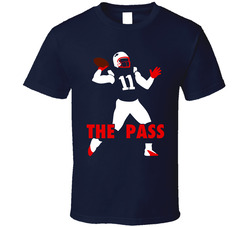 Julian Edelman The Pass Touchdown Pass Danny New England Football Classic Cotton Unisex T Shirt