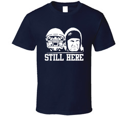 Still Here Tom Brady Bill Belichick New England Football Sports Cool Classic Cotton Unisex T Shirt