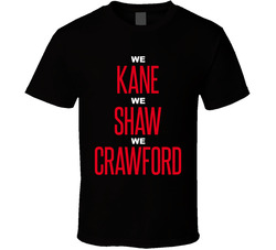Chicago Kane Crawford Shaw Hockey Classic Cotton Unisex T Shirt