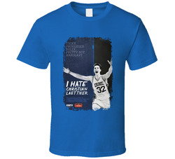 I Hate Christian Laettner Cocky Bully Duke Basketball Classic Cotton Unisex T Shirt