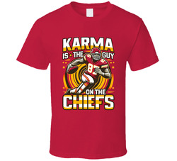 Karma Is The Guy On The Chiefs Ts Fan V4 Classic Cotton Unisex T Shirt