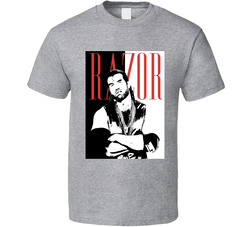 Razor Ramon Scarface Parody Classic Cotton Unisex T Shirt Razor Ramon Scarface Parody Classic Cotton Unisex T Shirt