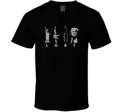 Lgbt Liberty Guns Beer Trump Classic Cotton Unisex T Shirt