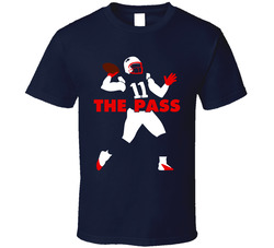 Julian Edelman The Pass Touchdown New England Danny Football Classic Cotton Unisex T Shirt