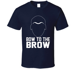 Bow To The Brow Anthony Davis Unibrow Funny New Orleans Basketball Classic Cotton Unisex T Shirt