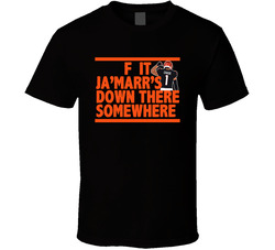 Ja'marr's Down There Somewhere Ja'marr Chase Cincinnati Football Fan Classic Cotton Unisex T Shirt