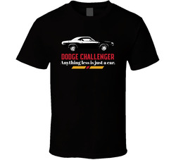 1970 Dodge Challenger Rt 440 7 2 V8 Anything Less Is Just A Car Fan Classic Cotton Unisex T Shirt